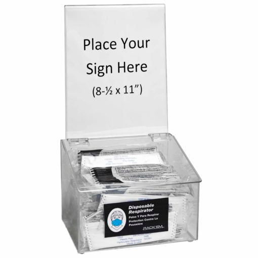 Rack'Em Racks- Universal Dispenser Clear Acrylic-eSafety Supplies, Inc