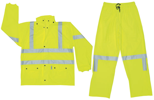 MCR Safety .40mm Stretch Pu/Cotton Poly, 2 Pc Suit-eSafety Supplies, Inc