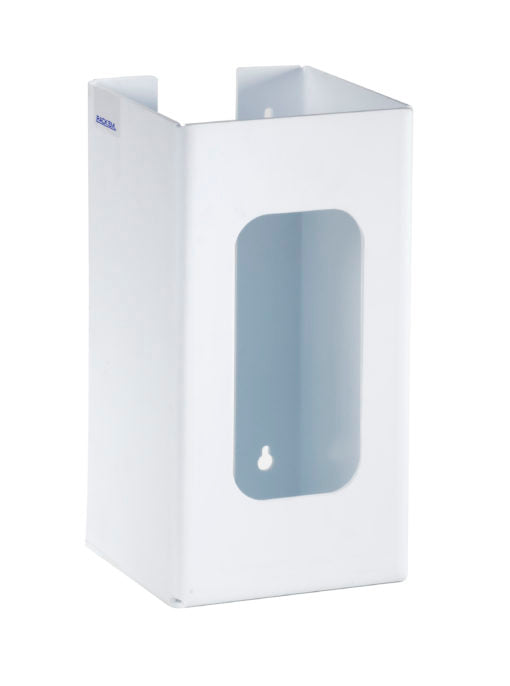 Rack'Em Racks- 5183_5184W 1 Box (Large 250ct. Box) Disposable Glove Box Dispenser, Heavy Duty White Plastic-eSafety Supplies, Inc