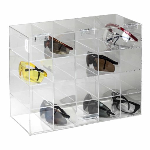 Rack'Em Racks-Safety Glass Holder with Door-eSafety Supplies, Inc
