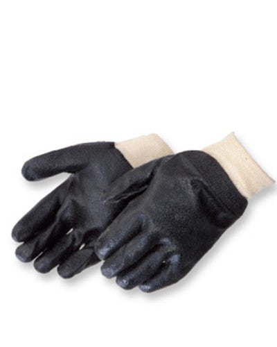 Semi-rough black PVC - Men's - Dozen-eSafety Supplies, Inc