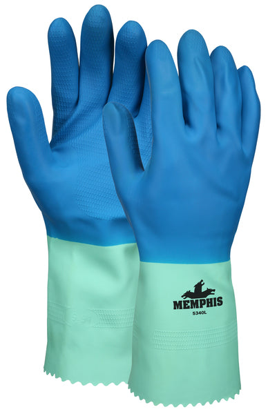 MCR Safety Flock Lined Nitrile/Latex Blend-eSafety Supplies, Inc
