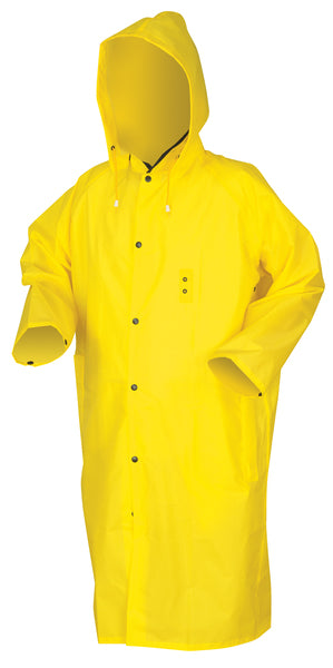 MCR Safety Navigator, .22mm, PU/Nylon, 49 RainCoat,-eSafety Supplies, Inc