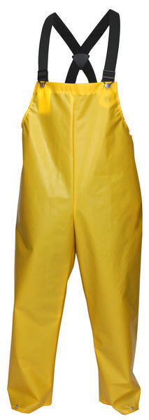 MCR Safety .25mm, TPU/Nylon, Bib Pant, Yellow-eSafety Supplies, Inc