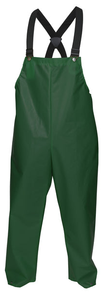 MCR Safety .25mm, TPU/Nylon, Bib Pant, Green-eSafety Supplies, Inc