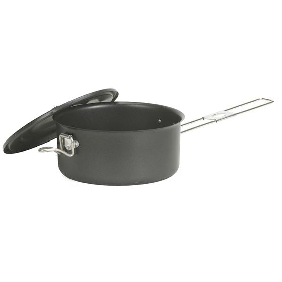 Solo II Steel Cook Pot - Black Granite Non Stick-eSafety Supplies, Inc