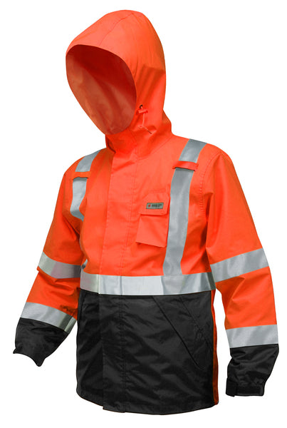 MCR Safety Breathable Pu/Poly, Class 3 Orange-eSafety Supplies, Inc