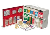 [Discontinued] 2 Shelf Workplace Industrial First Aid Kit w/Liner-eSafety Supplies, Inc