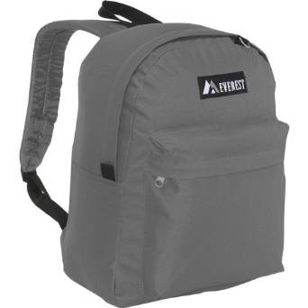 Everest Luggage Classic Backpack - Gray-eSafety Supplies, Inc