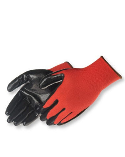 Q-Grip Ultra-Thin Nitrile Palm Coated (red nylon shell) Gloves - Dozen-eSafety Supplies, Inc