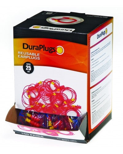 Liberty - Duraplug Reusable Ear Plugs - Corded-eSafety Supplies, Inc