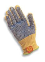 GoldKnit String Knit Gloves- Dotted-eSafety Supplies, Inc