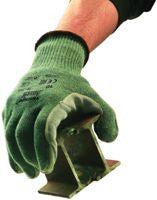 Vantage String Knit Gloves- Leather Palm-eSafety Supplies, Inc