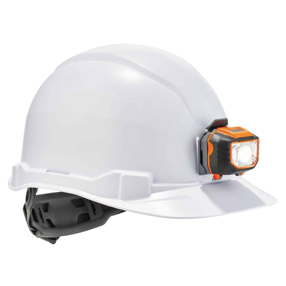 Skullerz 8970LED Class E Cap-Style Hard Hat + LED Light - Ratchet Suspension-eSafety Supplies, Inc