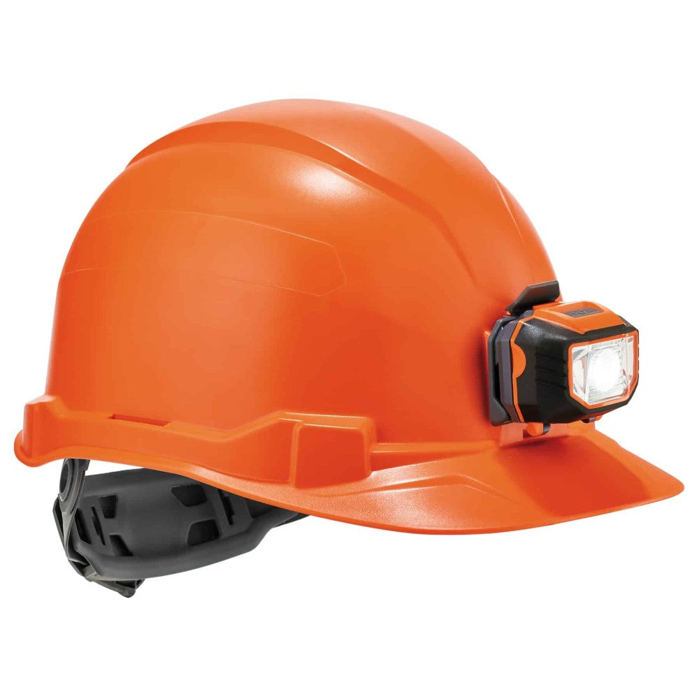 Skullerz 8970LED Class E Cap-Style Hard Hat + LED Light - Ratchet Suspension-eSafety Supplies, Inc