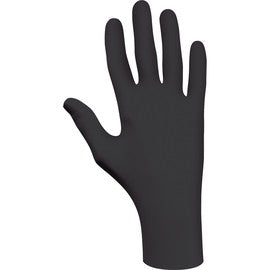 SHOWA Glove Black 4 mil 100% Nitrile/EBT Powder-Free Disposable Gloves (100 Gloves Per Box/10 Boxes per Case).-eSafety Supplies, Inc