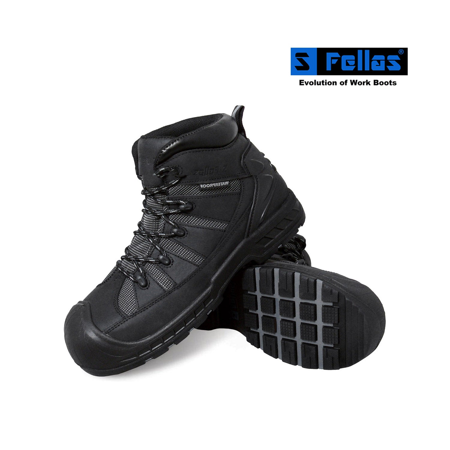 Men 6200 Trekker Composite Toe Puncture Resistant Black-eSafety Supplies, Inc