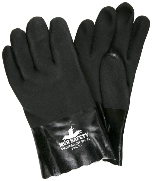 MCR Safety Black Sandy PVC 10" Jersey-eSafety Supplies, Inc