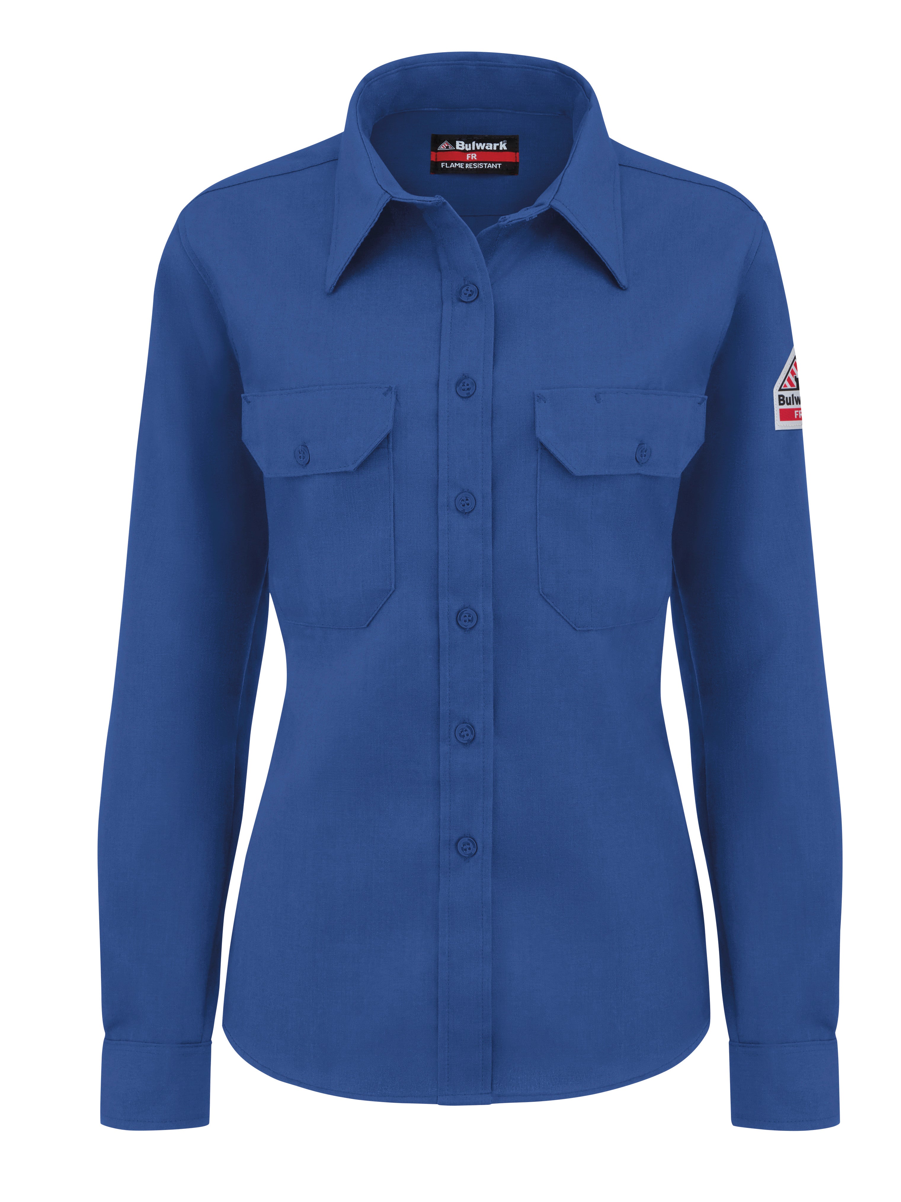 Women's Dress Uniform Shirt SND3 - Royal Blue-eSafety Supplies, Inc