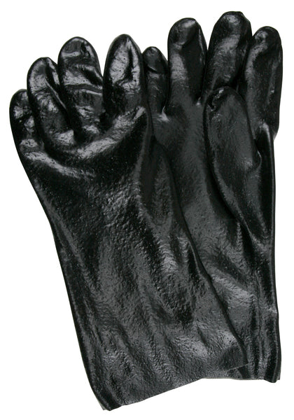 MCR Safety Single Dip Black PVC Rough 14"-eSafety Supplies, Inc
