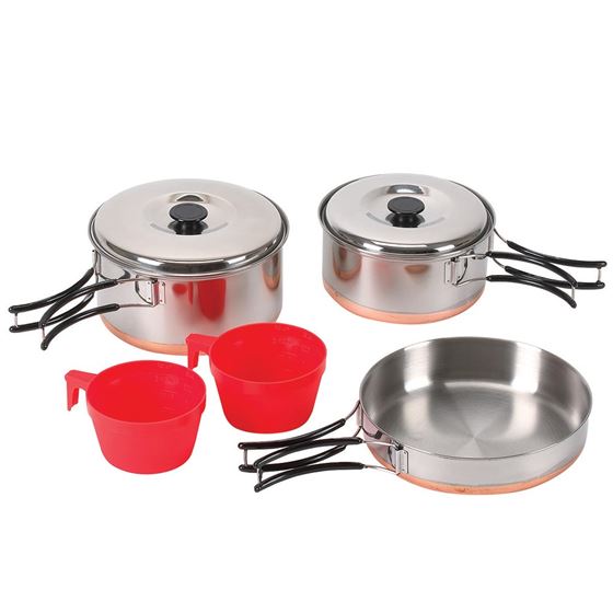 Two Person Stainless Cook Set-eSafety Supplies, Inc