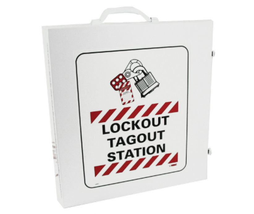 Lockout Cabinet White-eSafety Supplies, Inc