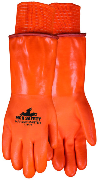 MCR Safety Harbor Master Fleece/Foam Lined Org PVC-eSafety Supplies, Inc