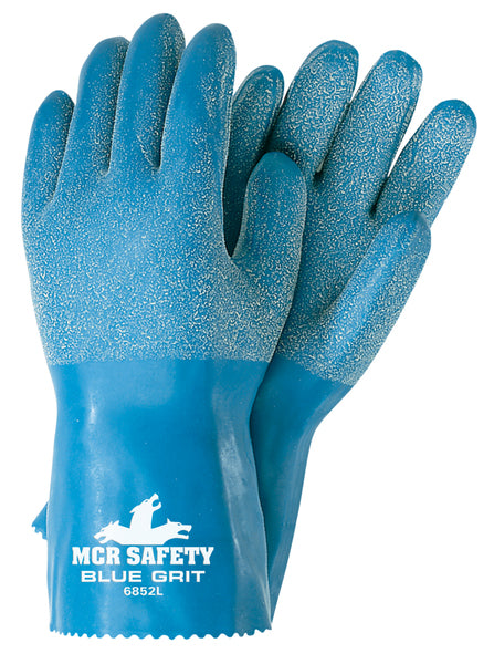 MCR Safety Blue Grit Rubber Dip 12"-eSafety Supplies, Inc