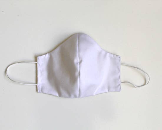 LMC Face Mask with Filter - White