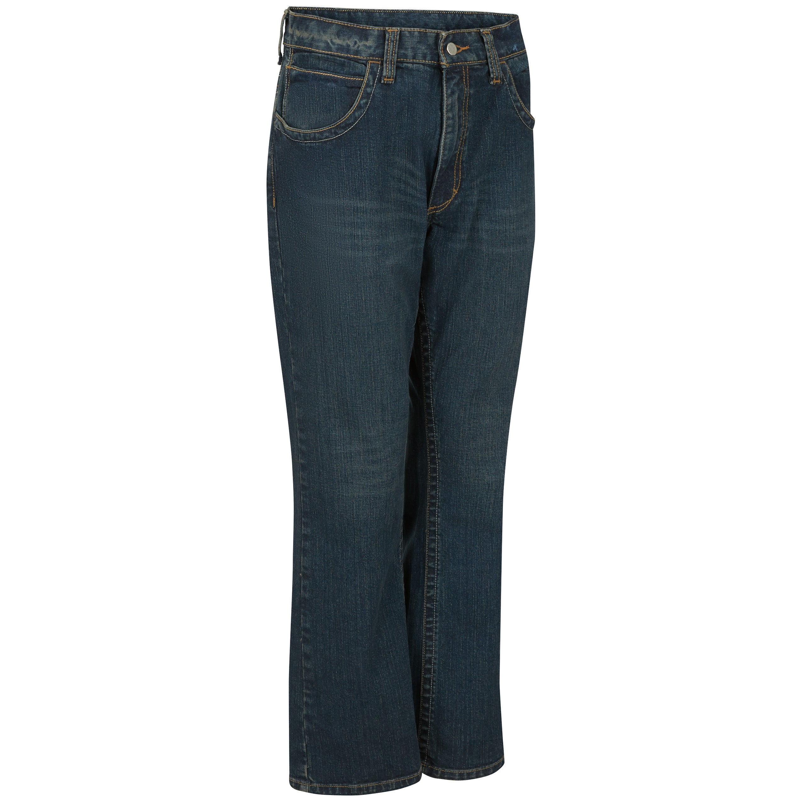 Men's Relaxed Fit Bootcut Jean with Stretch PSJ2 - Sanded Denim-eSafety Supplies, Inc