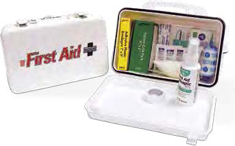 Truck First Aid Kit Small Steel-eSafety Supplies, Inc