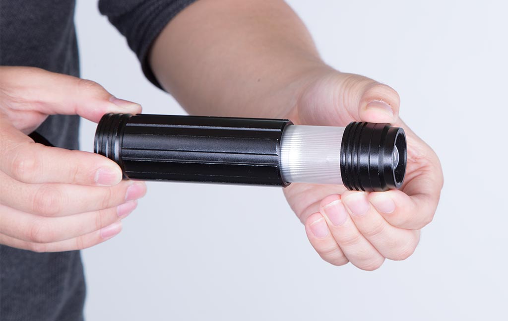 Flashlight/Area Light Cree - 200 Lumens with Batteries-eSafety Supplies, Inc