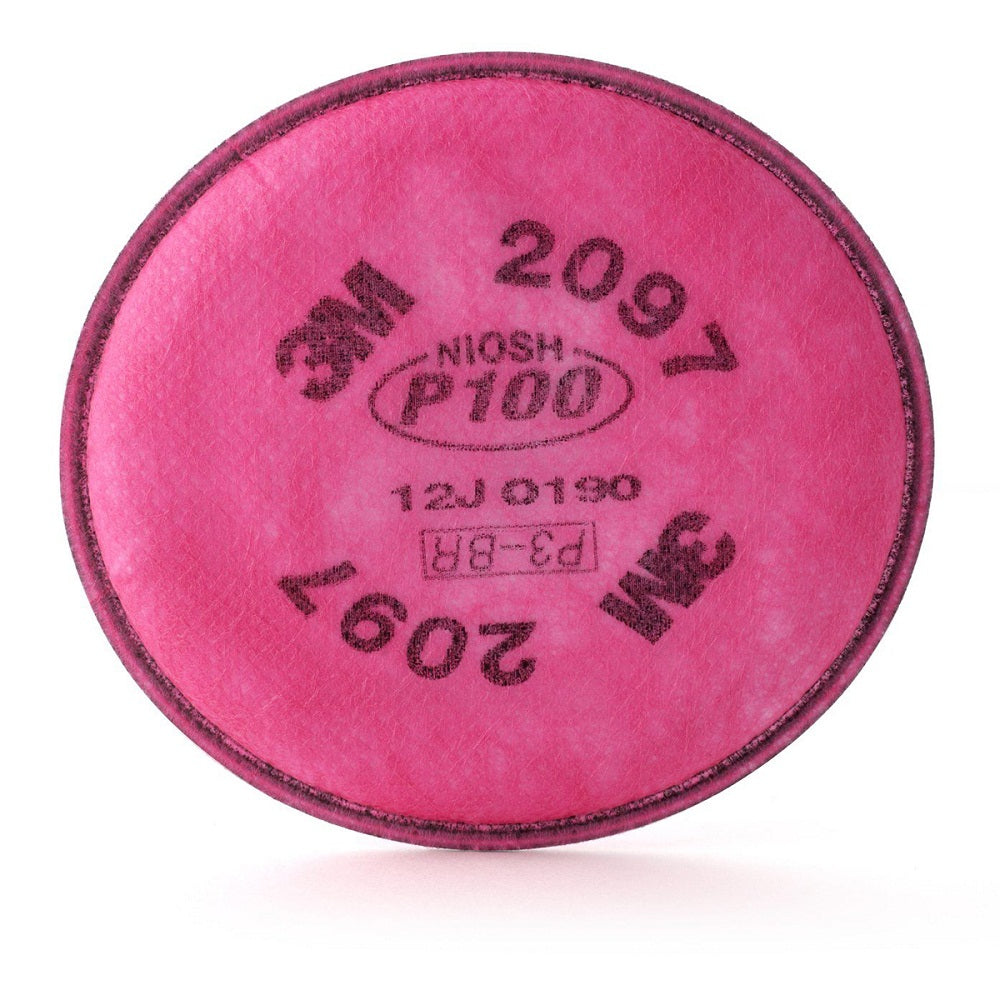 3M 2097 P100 Particulate Filter With Nuisance Level Acid Gas Relief-eSafety Supplies, Inc