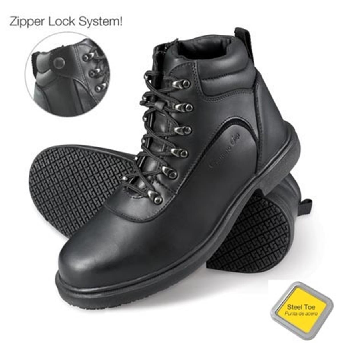 Genuine Grip Footwear- 7130 Men's Steel Toe Professional Work Boot