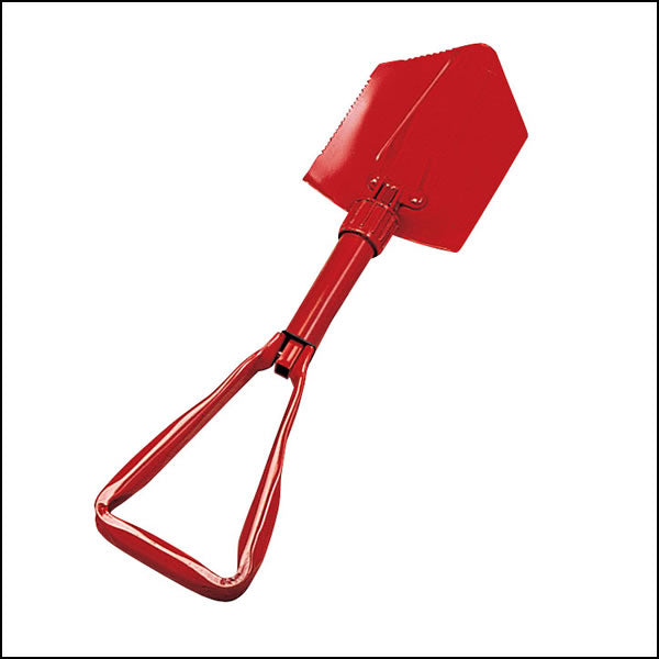 Red Foldable Shovel-eSafety Supplies, Inc