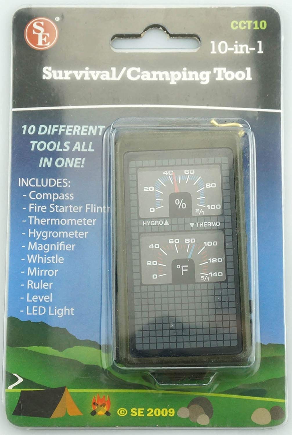 10-in-1 Camping / Survival Tool-eSafety Supplies, Inc