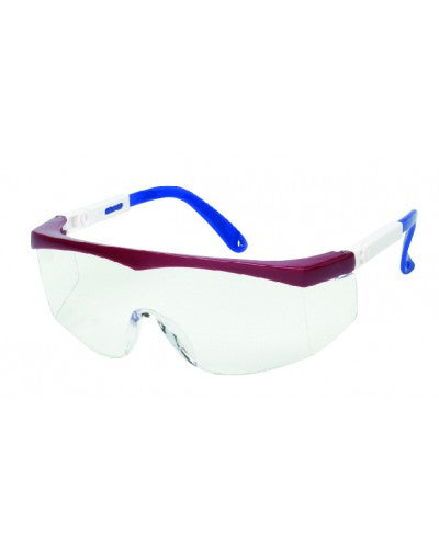 iNOX Marksman - Clear lens with red, white and blue frame-eSafety Supplies, Inc