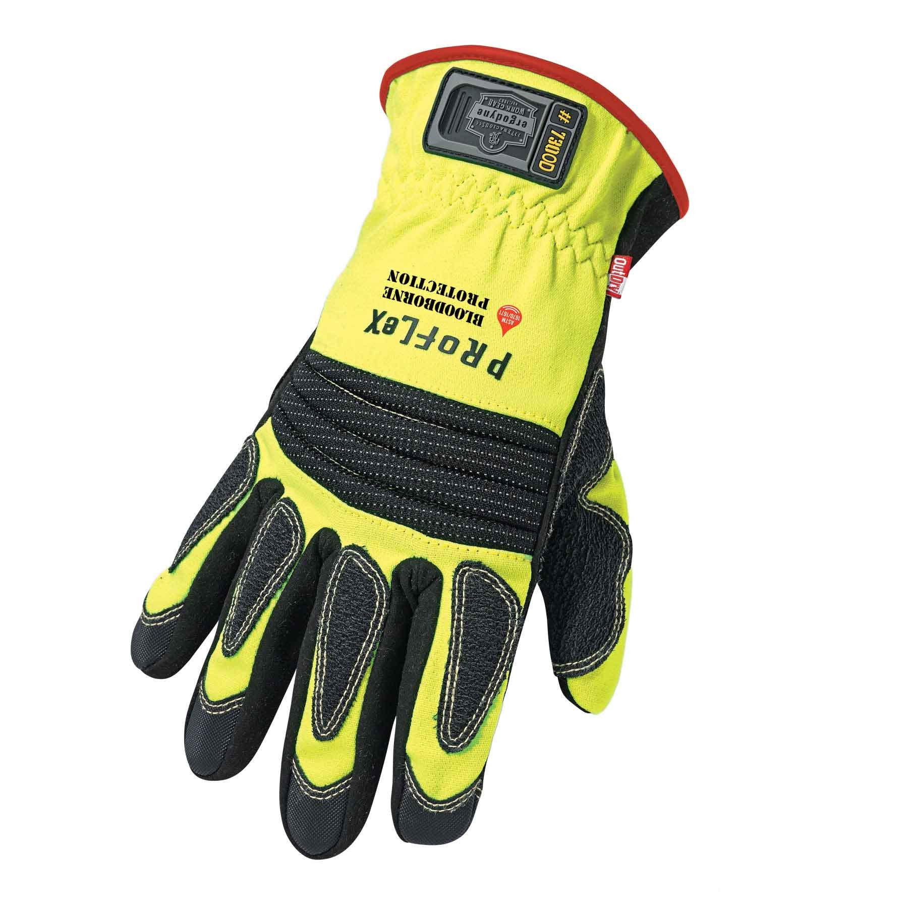 ProFlex 730OD Fire & Rescue Performance Gloves w/ OutDry Bloodborne Pathogen Protection-eSafety Supplies, Inc