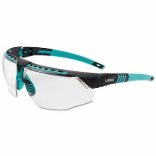 Honeywell Uvex- Avatar Eyewear, Clear Lens, Hard Coat, Teal Frame-eSafety Supplies, Inc
