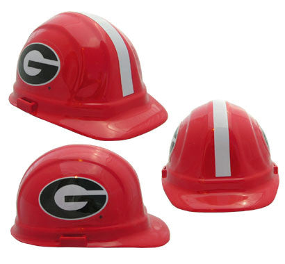 Georgia Bulldogs - NCAA Team Logo Hard Hat Helmet-eSafety Supplies, Inc