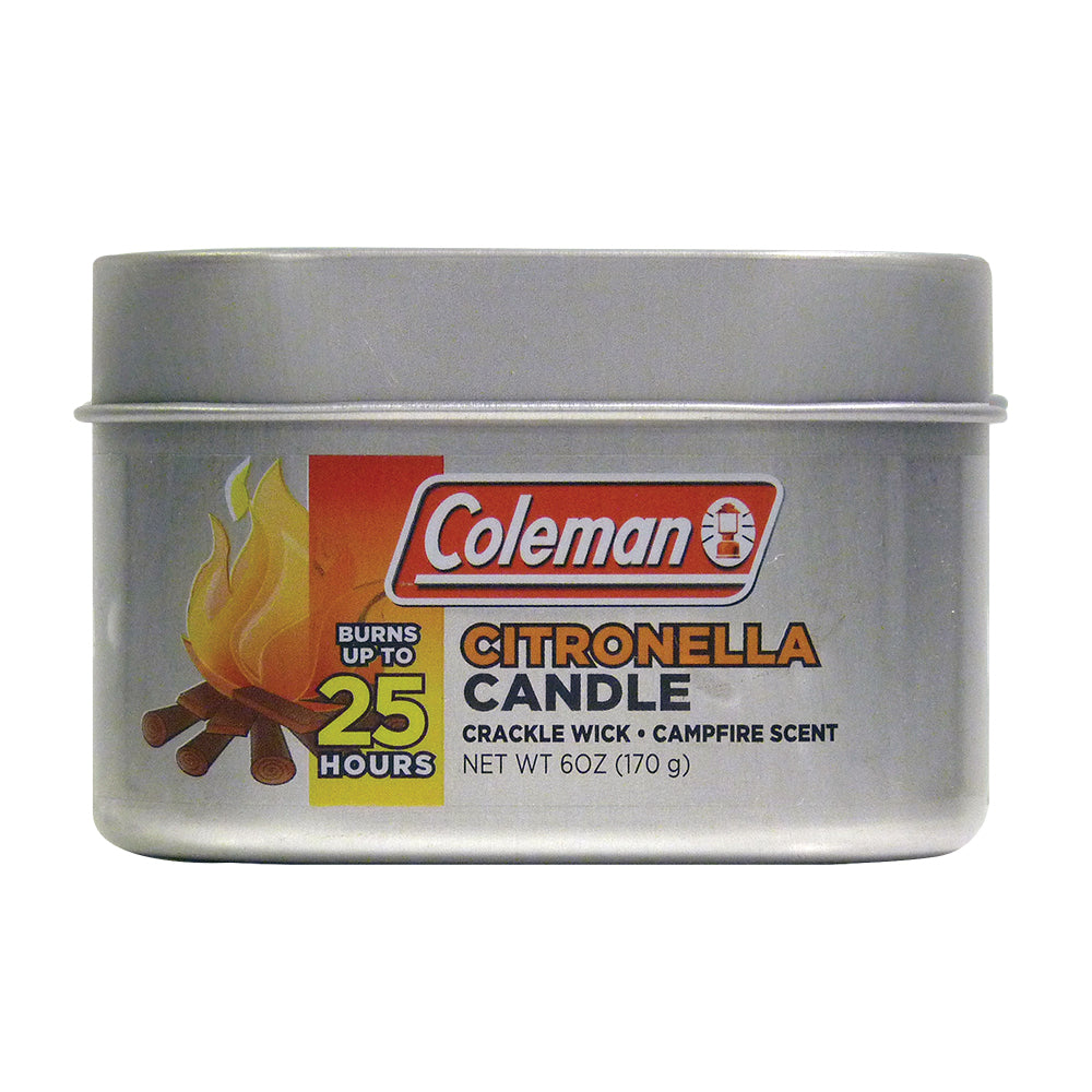 Coleman Scented Citronella Tin Candle - S'mores Scent-eSafety Supplies, Inc
