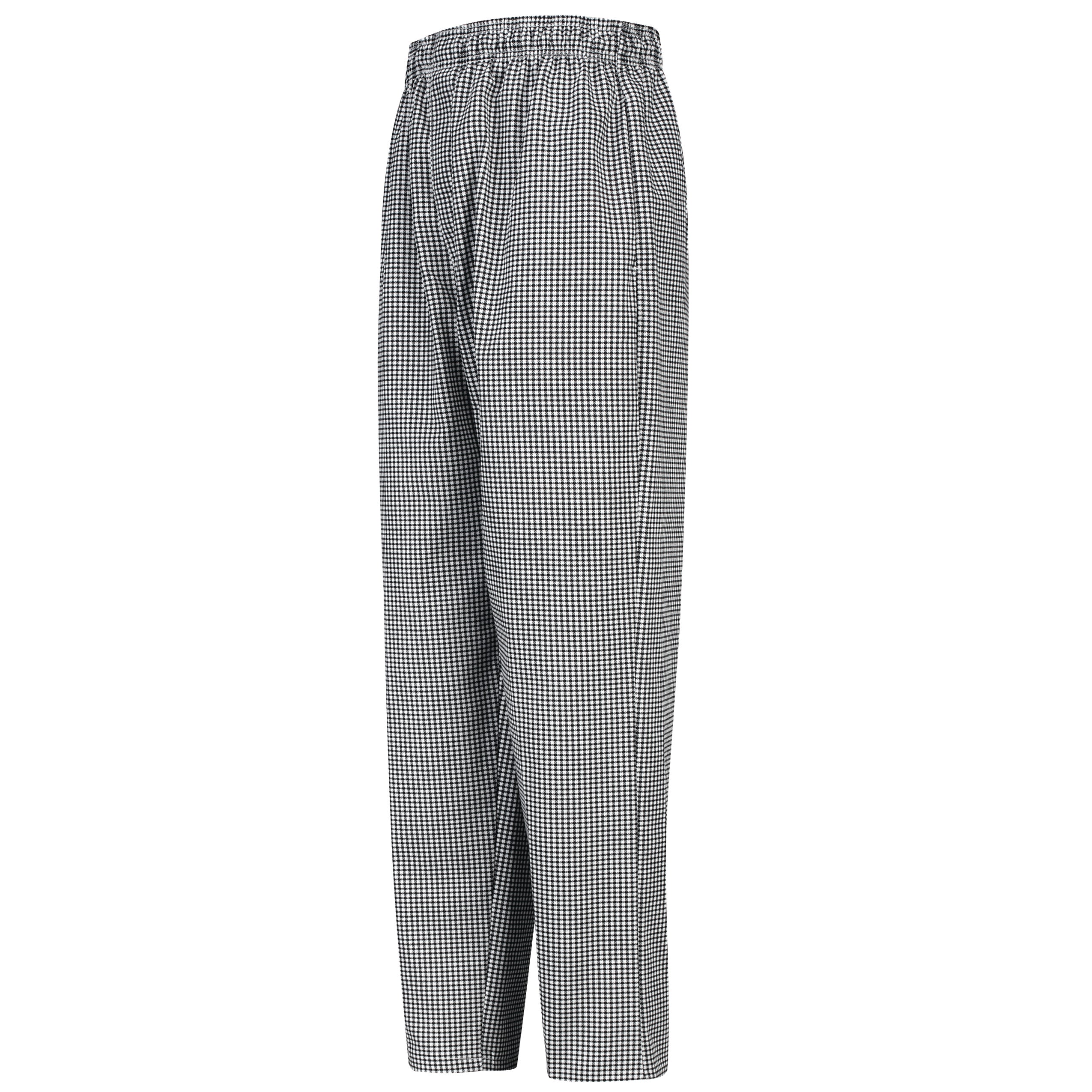 Men's Checked Baggy Chef Pant 5360 - Black/White Check-eSafety Supplies, Inc