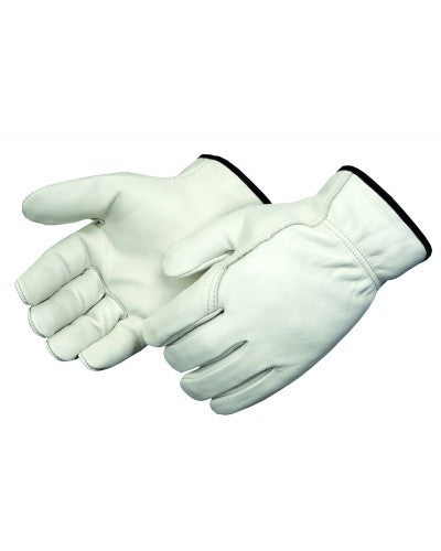 Grain cowhide driver - wing thumb Gloves - Dozen-eSafety Supplies, Inc