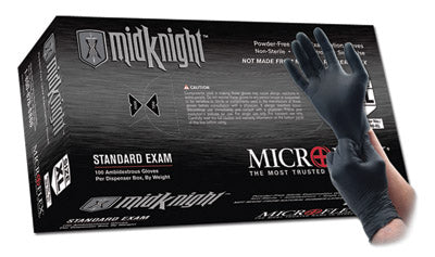 Microflex - Black MidKnight Nitrile Gloves-Box-eSafety Supplies, Inc
