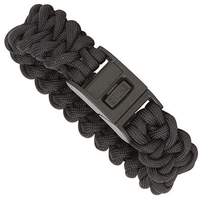 Rainier Paracord Bracelet - Black-eSafety Supplies, Inc