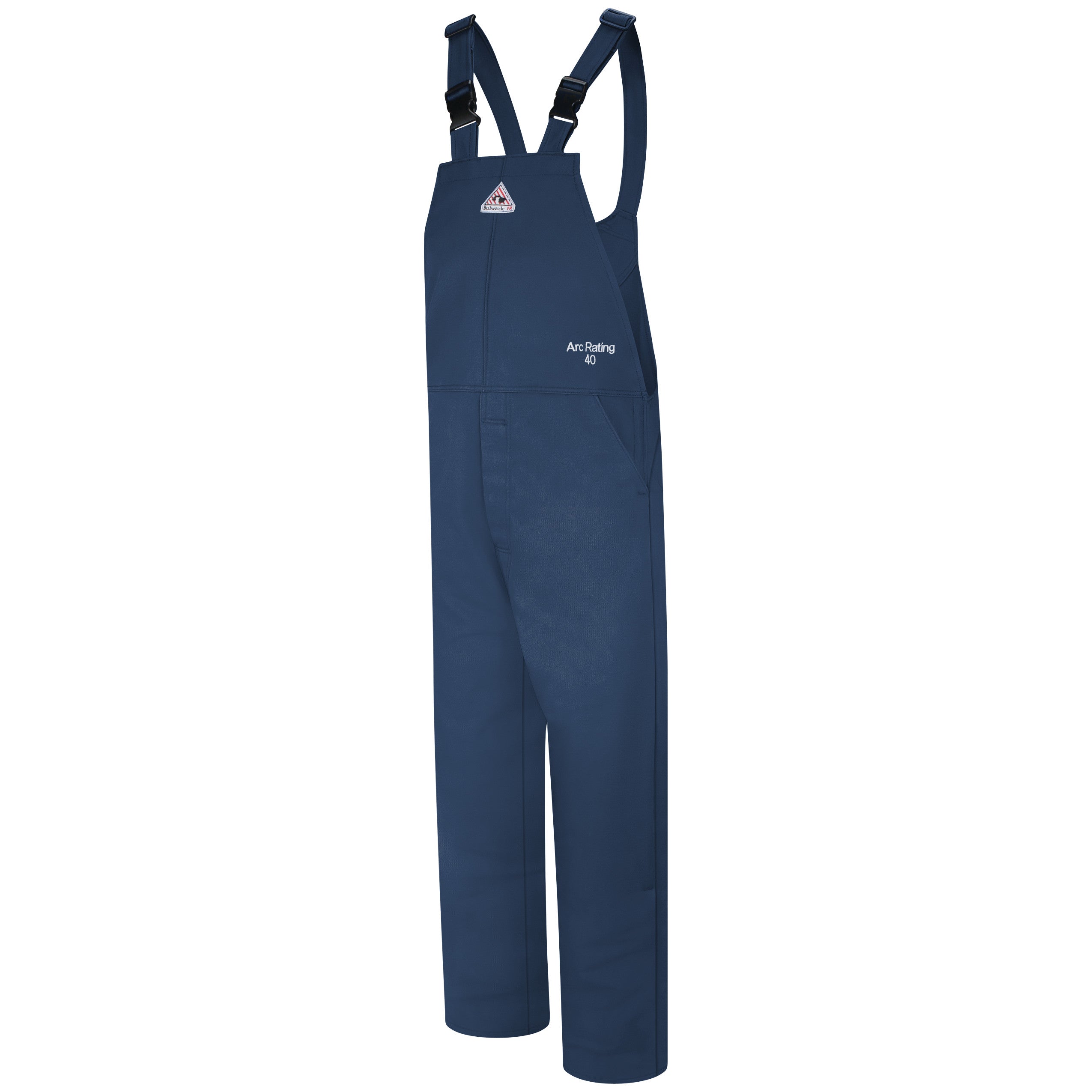 Men's Midweight FR Bib Overall CAT 4 BLC4 - Navy-eSafety Supplies, Inc