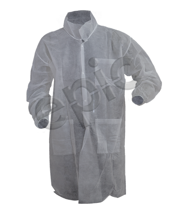 EPIC- Basic Protection Lab Coats- Case-eSafety Supplies, Inc
