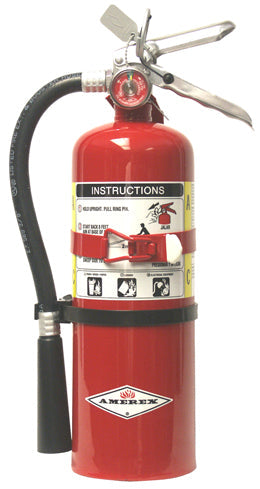 Amerex 5 LBS ABC Fire Extinguisher w/ Vehicle-Marine Bracket-eSafety Supplies, Inc
