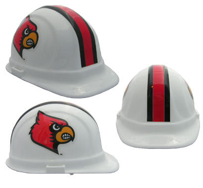 Louisville Cardinals - NCAA Team Logo Hard Hat Helmet-eSafety Supplies, Inc