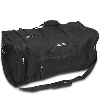 Everest Luggage Sporty Gear Bag - Black-eSafety Supplies, Inc